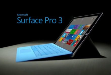 Photo of the surface pro 3 tablet